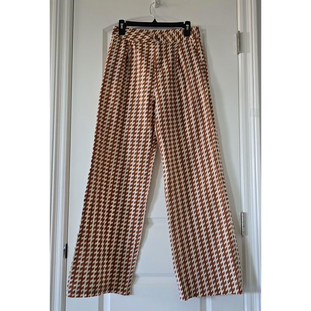 Bailey Rose Lightweight High-waisted Wide‎ Leg Pants Women's Size Medium